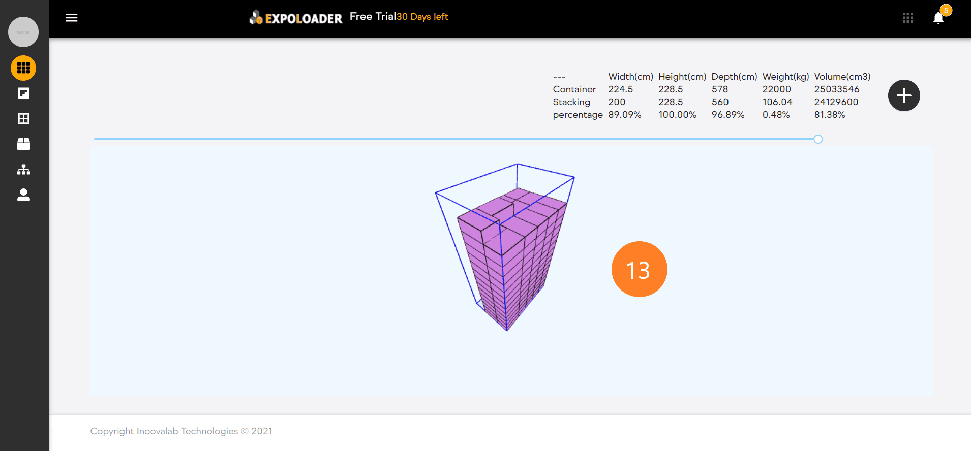 Expoloader setting up loading space - 6