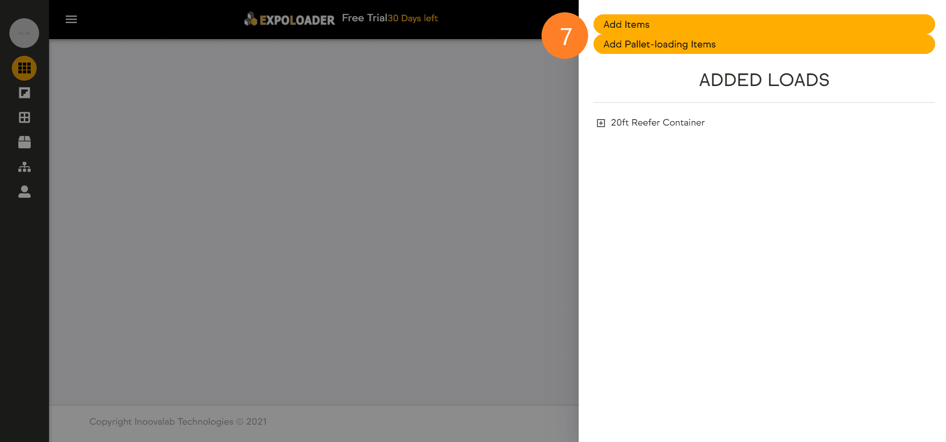 Expoloader setting up loading space - 3